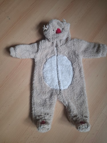 Baby teddyanzug flauschig - teddyanzug,