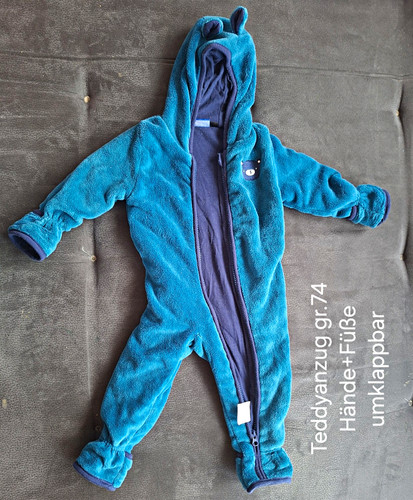 Teddyanzug baby - teddyanzug,