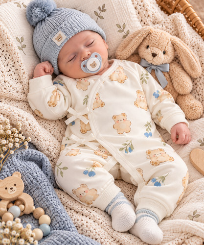 Süßer baby wickelstrampler - süßer,